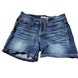 BKE Stella Women's Size 26 Blue  Denim Shorts Dark Wash